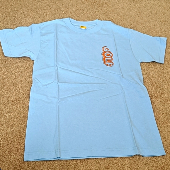 Brand New Golf Wang Pastel Blue Shirt 